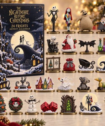 The Nightmare Before Christmas 24 Frights Halloween Advent Calendar Christmas Tree Ornaments