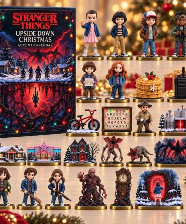 Stranger Things Netflix Upside Down 24 Days Christmas Advent Calendar Xmas Tree Ornaments