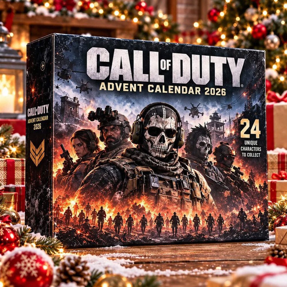 Call Of Duty Advent Calendar 2026 Christmas Tree Ornaments Holiday Decor Gifts For Gamers