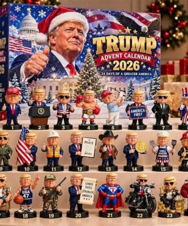 2026 Trump Advent Calendar 24 Days Of A Great America Christmas Ornaments Maga Merch Xmas Gifts