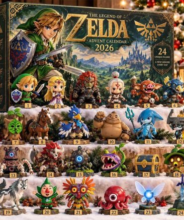 The Legend Of Zelda Advent Calendar 2026 Christmas Ornaments Legend Of Zelda Merch Gamer Gifts