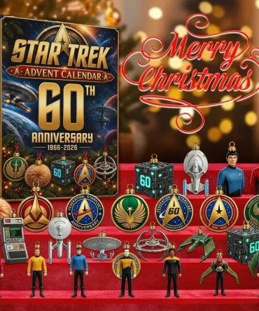 Star Trek 60Th Anniversary 2026 Advent Calendar Christmas Ornaments Star Trek Merch Fan Gifts