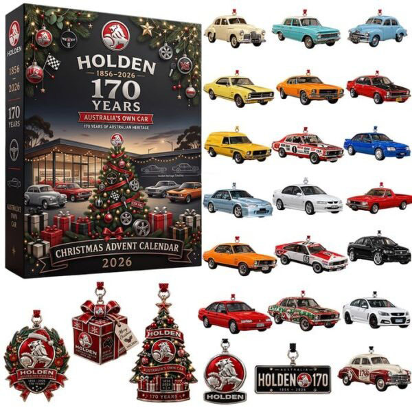 Ford 100Th Anniversary Christmas Advent Calendar 24 Days Christmas Countdown Gift, 3D Acrylic Collectibles
