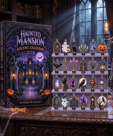 Haunted Mansion 2026 Halloween Advent Calendar Spooky Ornaments Gift For Halloween