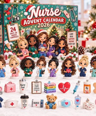 Nurse Advent Calendar 2026 24 Days Of Surprises Christmas Ornaments Xmas Gift For Nurse