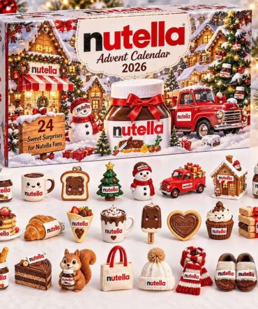 Nutella Advent Calendar 2026 24 Days Of Sweet Surprises Christmas Ornaments Holiday Gifts
