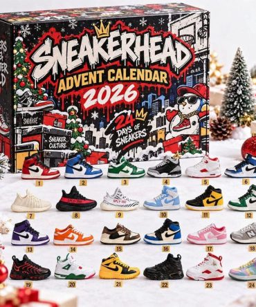 Sneakerhead Advent Calendar 2026 24 Days Of Sneakers Christmas Ornaments Gift For Brothers