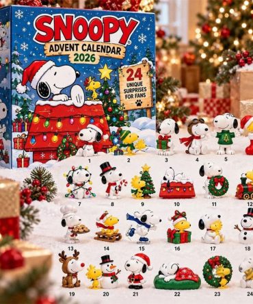 Snoopy Peanuts Holiday Advent Calendar 2026 Surprise Christmas Ornaments Snoopy Merch For Xmas