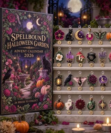 Spellbound Halloween Garden 2026 Advent Calendar Ornament Countdown Box Spooky Gifts
