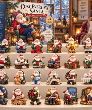 Cozy Everyday Santa Advent Calendar 2026 Christmas Ornaments Best Gift For Xmas
