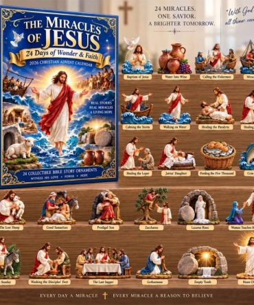 Miracles Of Jesus 2026 Advent Calendar 24 Days Of Wonder And Faith Christmas Ornament Xmas Gift