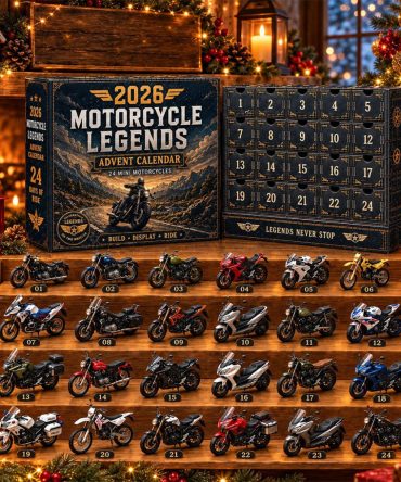 Motorcycle Legends Advent Calendar Legends Never Stop Christmas Ornaments Xmas Gift For Biker