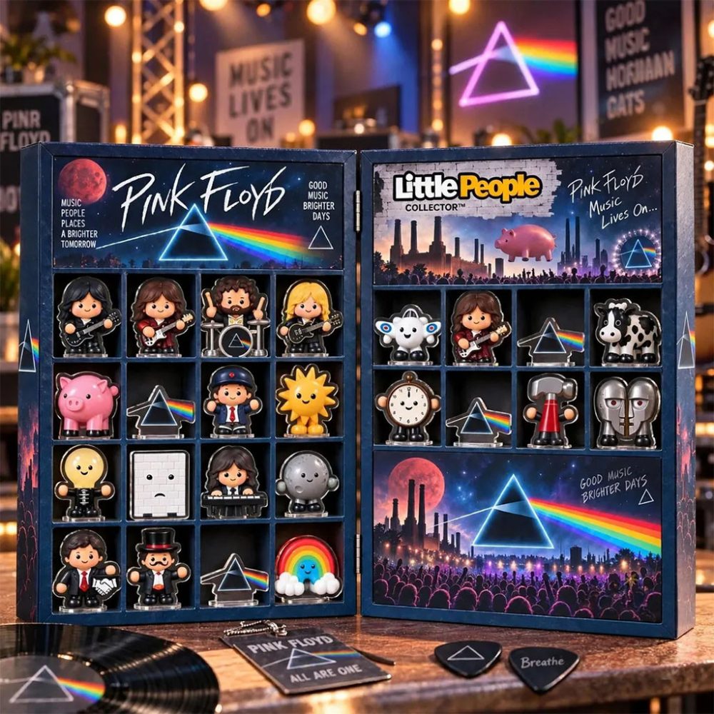 Pink Floyd Christmas Advent Calendar 2026 Xmas Tree Ornaments Pink Floyd Merch Gifts For Fans