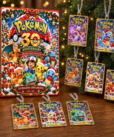 Pokemon 30Th Anniversary Christmas Holiday Advent Calendar Xmas Tree Ornaments Pokemon Merch
