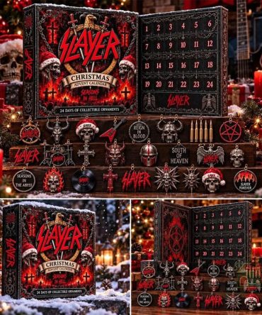 Slayer Christmas Advent Calendar 2026 24 Days Of Collectible Ornaments Slayer Merch Fan Gift