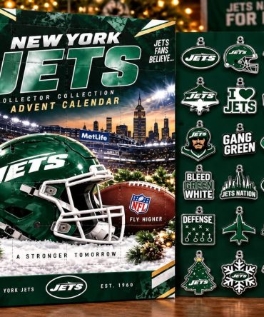 New York Jets Christmas Advent Calendar A Stronger Tomorrow Gift For Dad, 3D Acrylic Collectibles