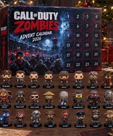 Call Of Duty Zombies Advent Calendar 2026 Xmas Countdown Gifts For Fans, 3D Acrylic Collectibles