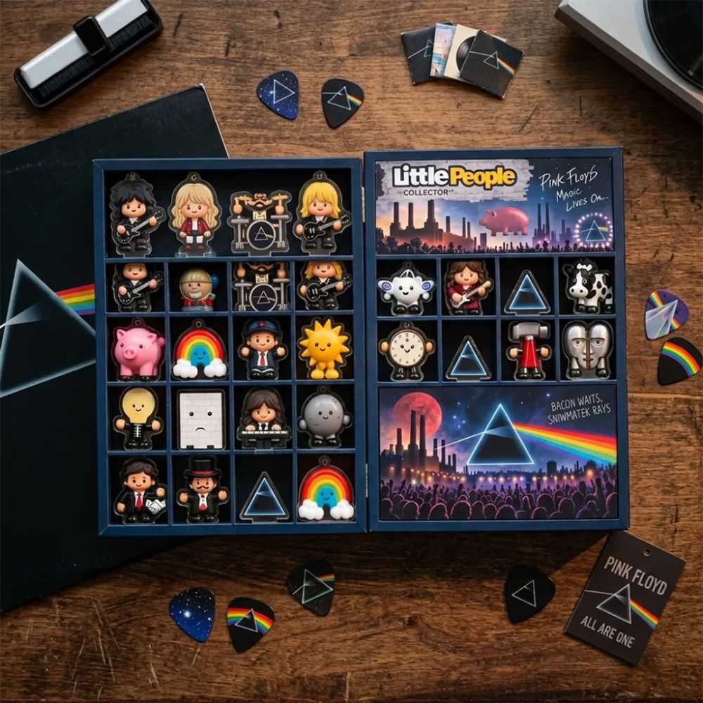 Pink Floyd Little People Advent Calendar Christmas Ornaments Blind Box Pink Floyd Merch Gifts
