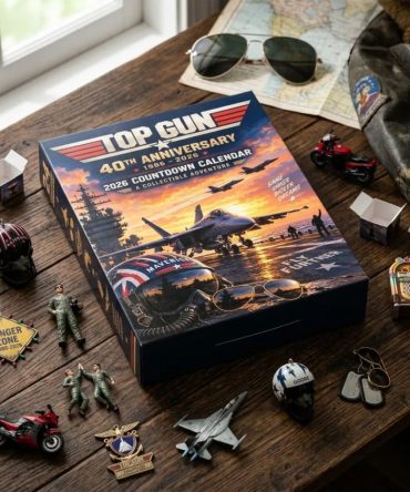 Top Gun 40Th Anniversary Christmas Advent Calendar Maverick Christmas Ornaments Xmas Gifts