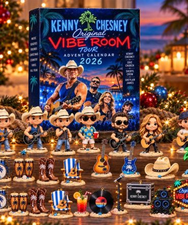 Kenny Chesney Merch Original Vibe Room Tour 2026 Advent Calendar Christmas Ornaments Decor