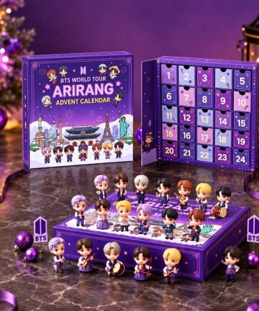 Bts World Tour Arirang Advent Calendar 2026 Best Christmas Gifts For Army, 3D Acrylic Collectibles