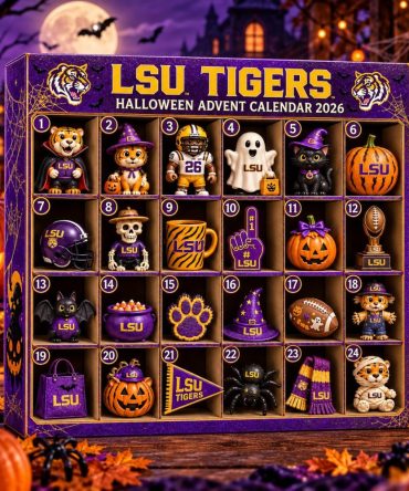 Lsu Tigers Halloween Advent Calendar 2026 24 Acrylic Items Gift For Fans, 3D Acrylic Collectibles