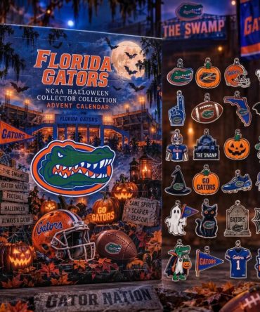 Florida Gators Ncaa Halloween Advent Calendar Halloween Eve Countdown Sports Gift, 3D Acrylic Collectibles