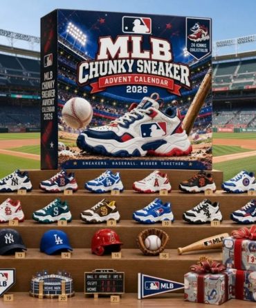 Chunky Sneaker Advent Calendar 2026 24 Days Baseball Collectibles Box Christmas Tree Ornament