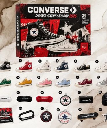 Converse Sneaker Advent Calendar 2026 24 Days Christmas Ornament Surprises Box Gift For Him