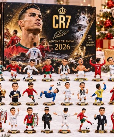 Cr7 2026 Advent Calendar 24 Iconic Moments Christmas Ornaments Cristiano Ronaldo Merch Fan Gift