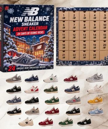 Nb Sneaker Advent Calendar 24 Days Of Christmas Ornament Iconic Kicks Countdown Box Xmas Gifts