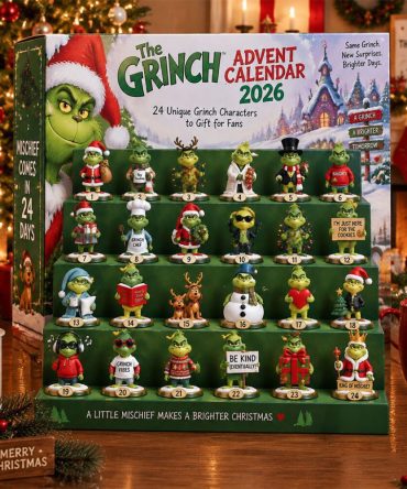 The Grinch Advent Calendar 2026 24 Unique Grinch Character Christmas Ornaments Gift For Fans