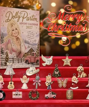 Rip Dolly Parton Christmas Advent Calendar Holiday Decor Christmas Gift For Dolly Parton Lovers