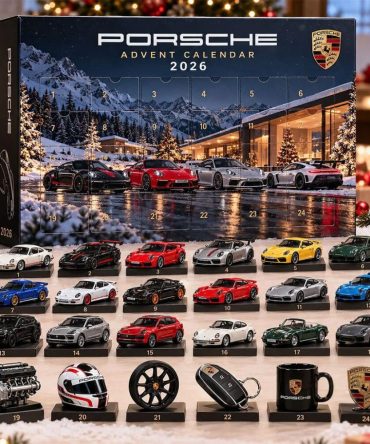 Porsche Advent Calendar 2026 Christmas Ornaments Car Enthusiast Accessory Porsche Merch