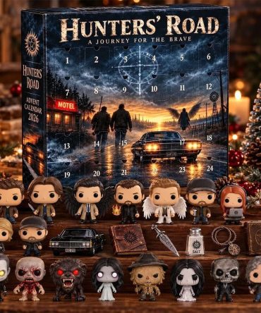 Supernatural Hunters' Road Advent Calendar 202624 Days Christmas Countdown Blind Box Gift, 3D Acrylic Collectibles