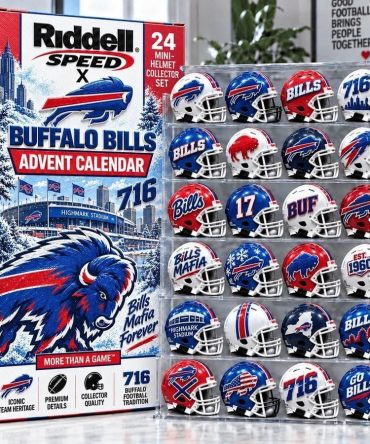 Buffalo Bills Christmas 2026 Advent Calendar 24 Day Christmas Countdown Football Fans Gift, 3D Acrylic Collectibles