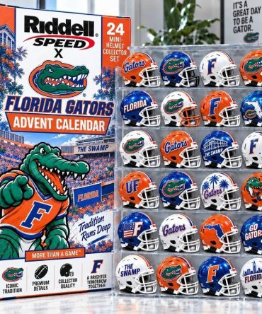 Florida Gators Christmas 2026 Advent Calendar Christmas Eve Countdown Gift For Friend, 3D Acrylic Collectibles