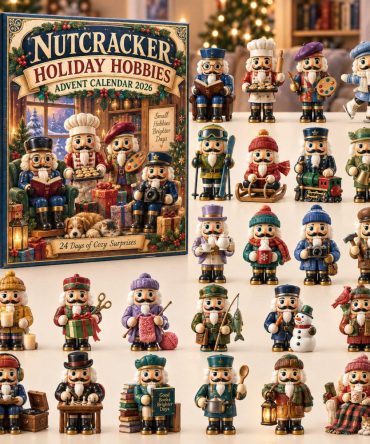Holiday Nutcracker Advent Calendar 2026 24 Acrylic Christmas Gift For Brother, 3D Acrylic Collectibles