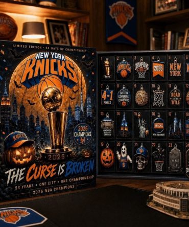 New York’S Knicks The Curse Is Broken Christmas 2026 Advent Calendar Xmas Countdown Sports Gift, 3D Acrylic Collectibles