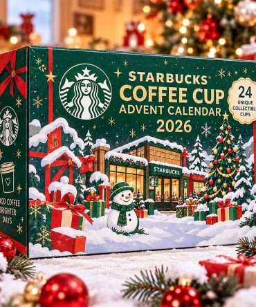Starbucks Coffee Cup Advent Calendar 2026 24 Days Christmas Countdown Box Xmas Gifts, 3D Acrylic Collectibles