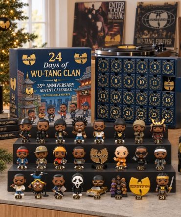 Wu-Tang 35Th Anniversary Christmas 2026 Advent Calendar Christmas Eve Countdown Fans Gift, 3D Acrylic Collectibles