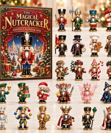 Magical Nutcracker Advent Calendar 2026 Christmas Gift For Brother, 3D Acrylic Collectibles