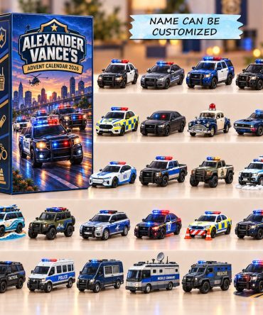 Customized Patrol Fleet Advent Calendar 2026 Christmas Gifts For Boys, 3D Acrylic Collectibles