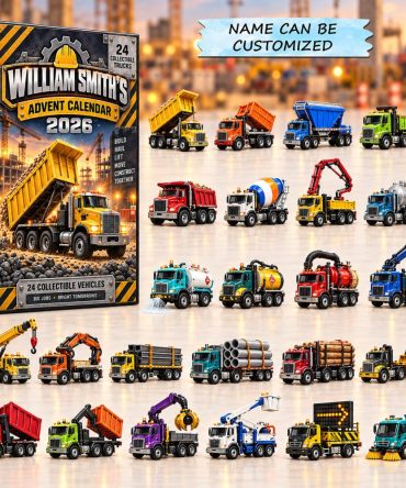 Customized William Smiths Iron Haul Advent Calendar 2026 Christmas Gifts For Boys, 3D Acrylic Collectibles