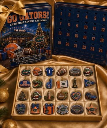 Florida Gators Merch Go Gators Christmas Advent Calendar Florida Gators Christmas Gift, 3D Acrylic Collectibles