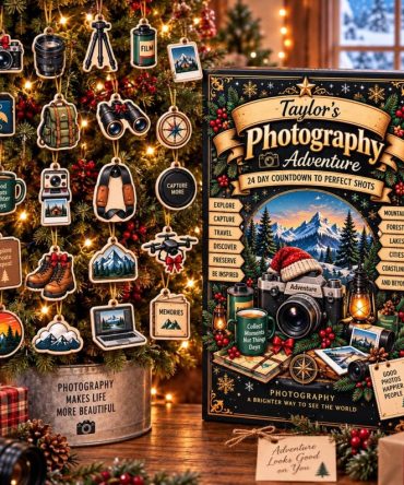 Customized Photography Adventure Advent Calendar 2026 Christmas Gifts For Photographers, 3D Acrylic Collectibles