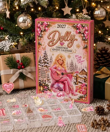 Dolly Parton 2027 Advent Calendar Christmas Tree Ornaments Dolly Parton Merch Music Fans Gifts