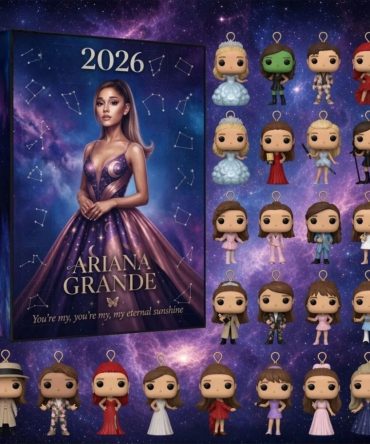 Ariana Grande Advent Calendar 2026 24 Days Christmas Tree Ornaments Ariana Grande Merch