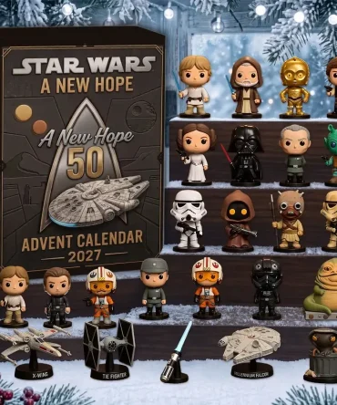 Star Wars 50Th Anniversary Advent Calendar A New Hope Christmas Ornament Star Wars Merch