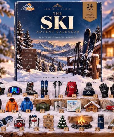 The Ski Skiing And Winter Sports Advent Calendar 2026 Christmas Tree Ornaments Ski Lovers Gifts
